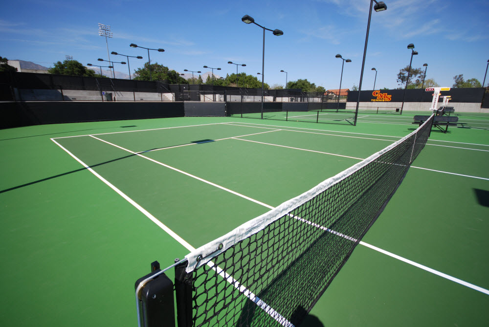 Một góc sân Tennis tại căn hộ Riviera Point