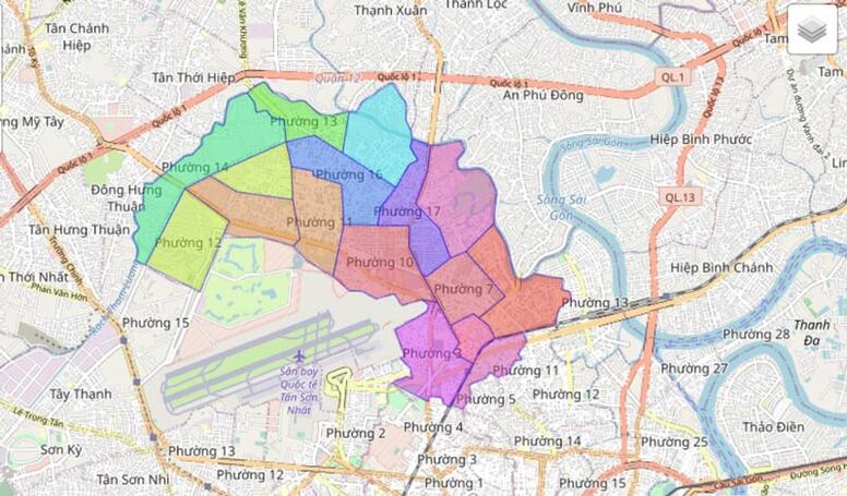 kế hoạch sử dụng đất Phường 9 Quận Gò Vấp