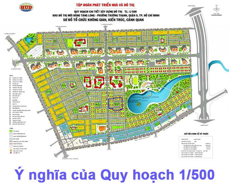 Ý nghĩa của quy hoạch 1/500