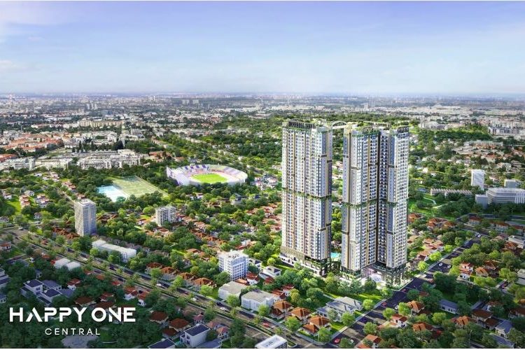 Happy One Central là dự án căn hộ cao cấp tọa lạc vị trí trung tâm của Thành Phố Thủ Dầu Một