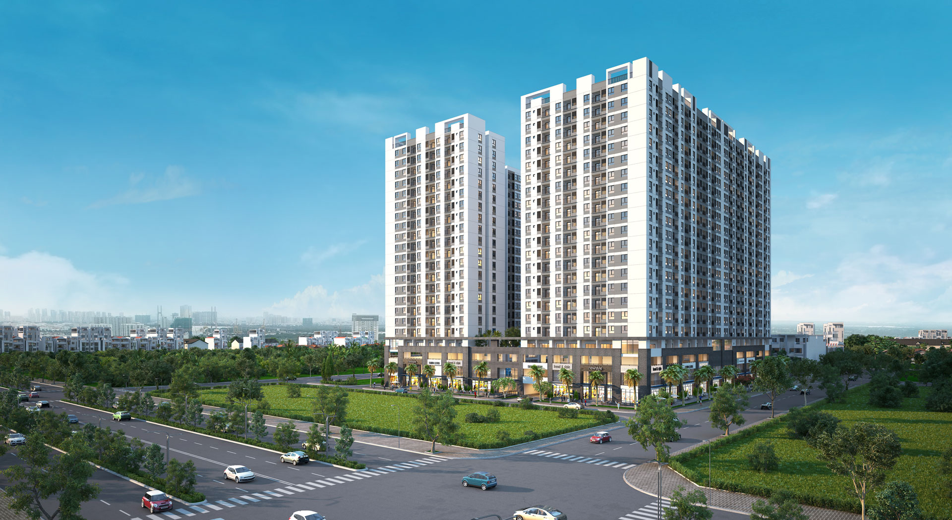 Căn hộ 2 phòng ngủ Quận 7: Q7 Boulevard