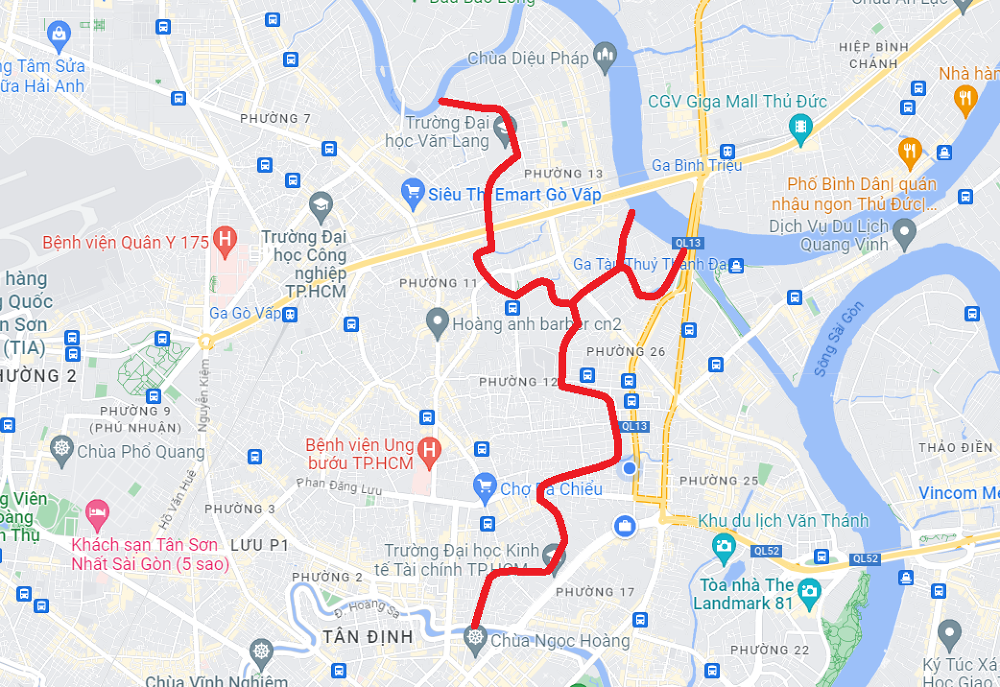 Dự án Rạch Xuyên Tâm TP. HCM