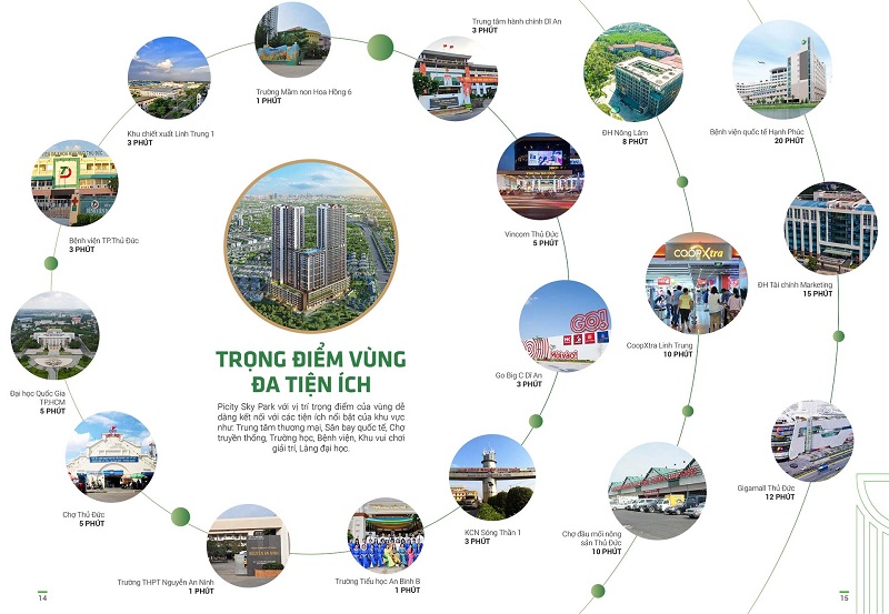 Mặt bằng tiện ích tầng 1