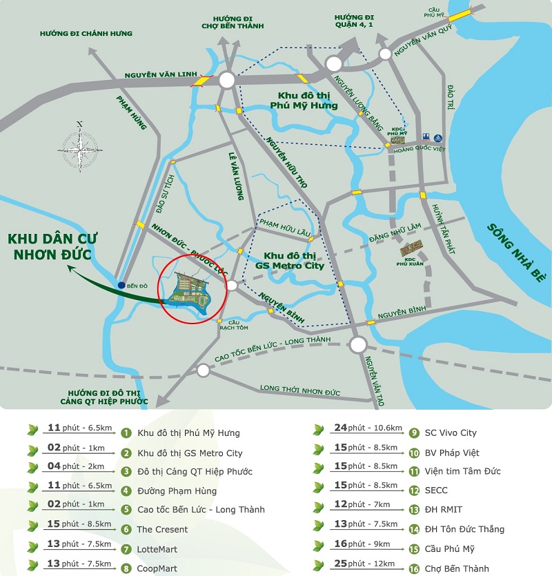 khu dân cư Nhơn Đức Nhà Bè