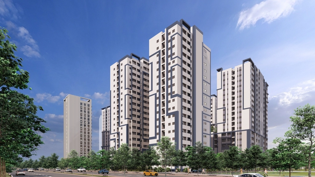 Phối cảnh dự án NOXH Lê Thành Tân Kiên
