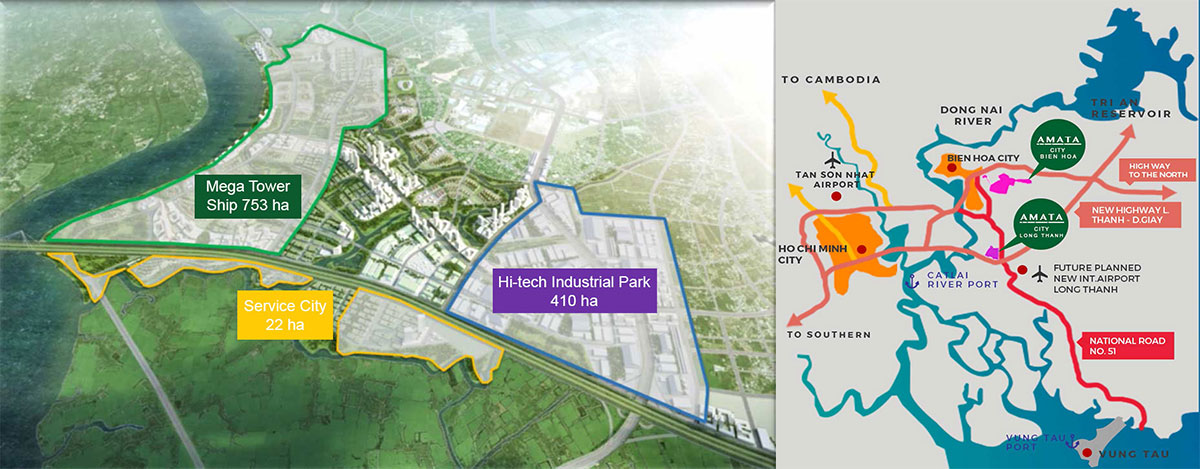 Khu Đô Thị Amata Smart City, Long Thành
