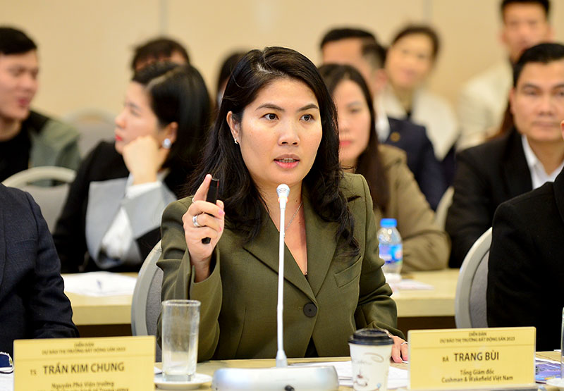 Bà Trang Bùi – Tổng giám đốc Cushman & Wakefield Việt Nam – khẳng định Long An là thị trường “vùng trũng giá” giàu tiềm năng
