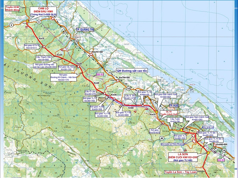 cao tốc Cam Lộ La Sơn