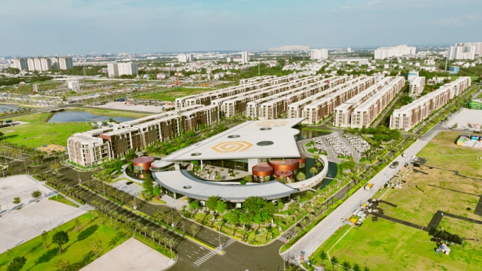 The Global City nhìn từ trên cao