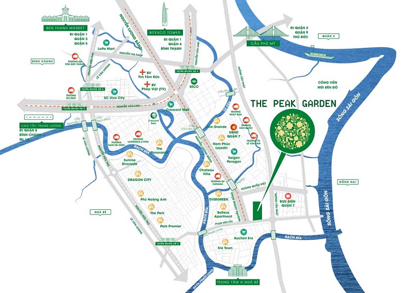 The Peak Garden quận 7