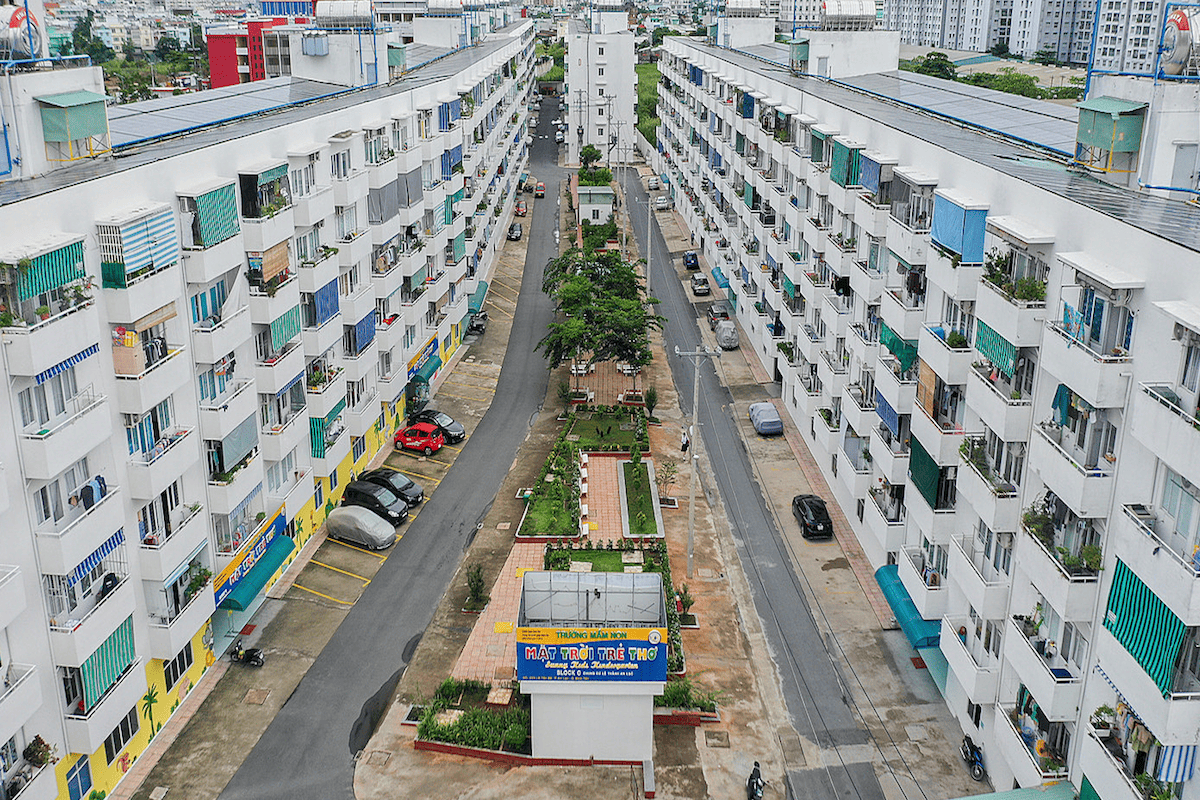 Phát triển nhà ở chung cư chiếm tỷ trọng lớn trong các loại hình xây dựng nhà ở mới