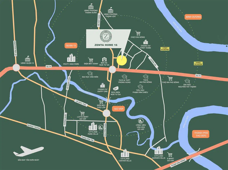 Zenta Home 16 Quận 12