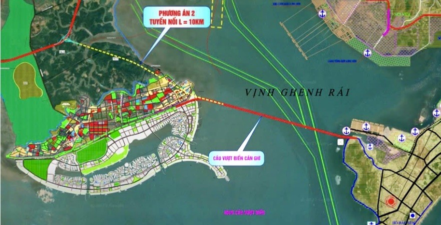 Bộ Xây dựng thông tin về việc xây cầu vượt biển