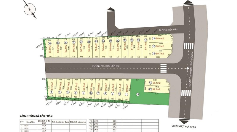 Mặt bằng tổng thể