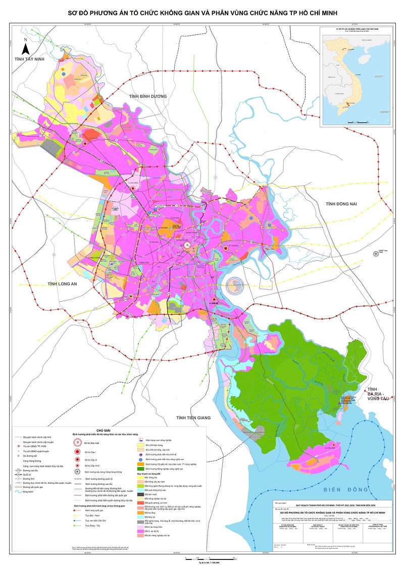 quy hoạch TPHCM sau sáp nhập