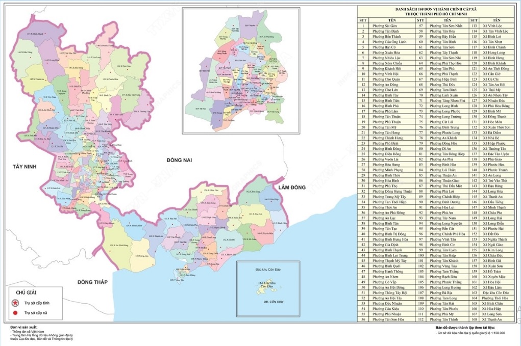 Bản đồ phường An Phú sau sáp nhập
