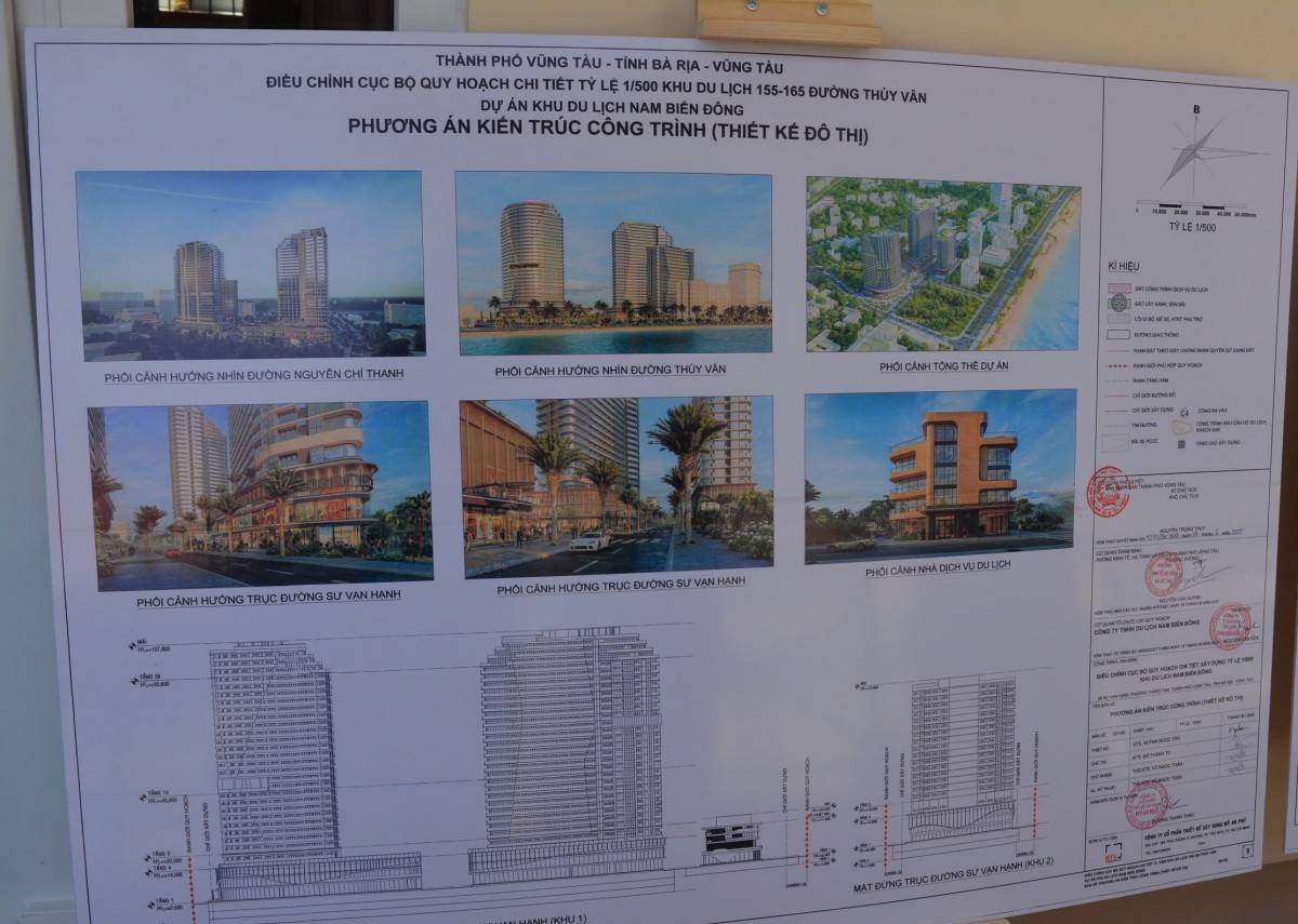 Công bố điều chỉnh quy hoạch Dự án Khu du lịch Nam Biển Đông
