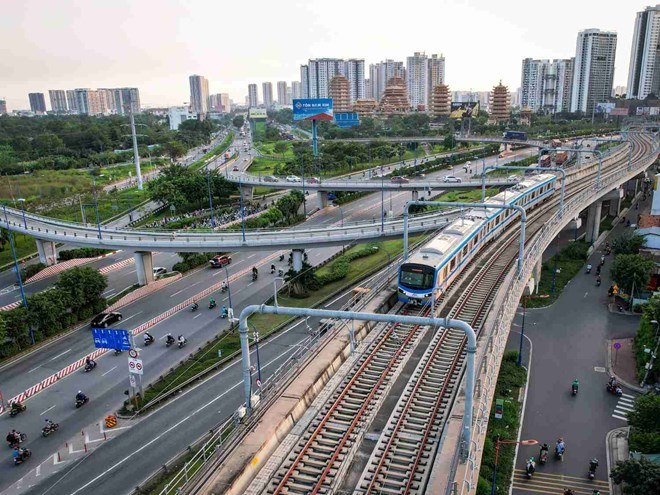 Tuyến Metro số 1 TPHCM đã phục vụ hơn 14 triệu lượt hành khách