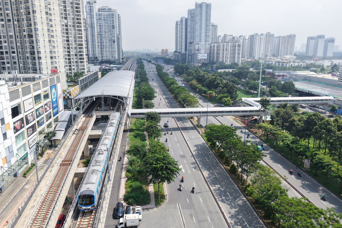 Các tuyến metro tạo động lực cho các dự án bất động sản dọc tuyến