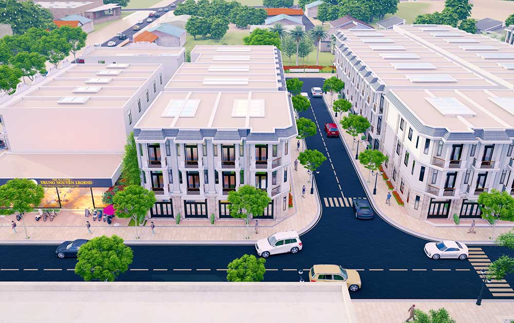 Dự án nhà phố Hoàng Nam 5 Dĩ An