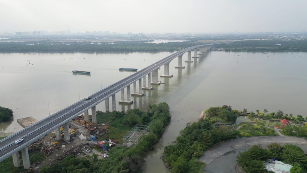 Đây là một trong những tuyến đường kết nối trung tâm TPHCM với sân bay Long Thành