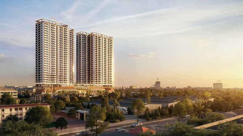 Phối cảnh dự án A&K Tower