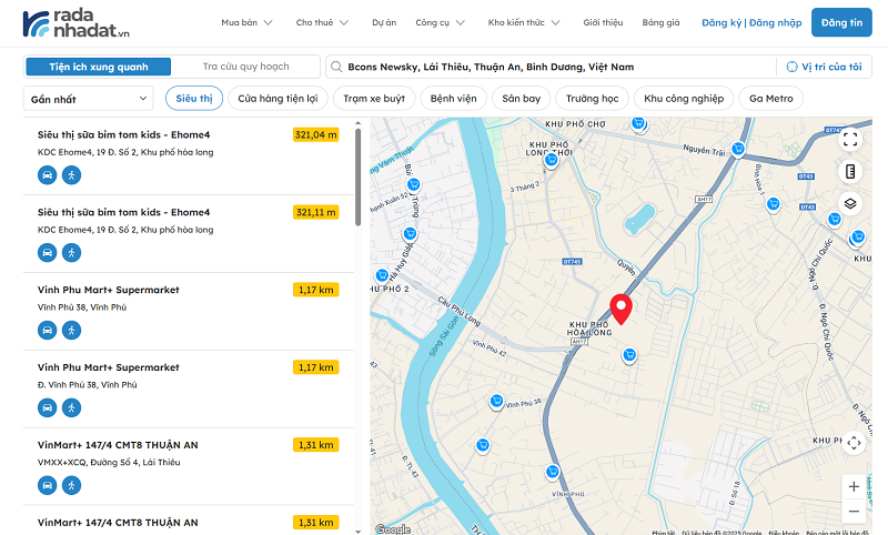 Bcons Newsky Thuận An