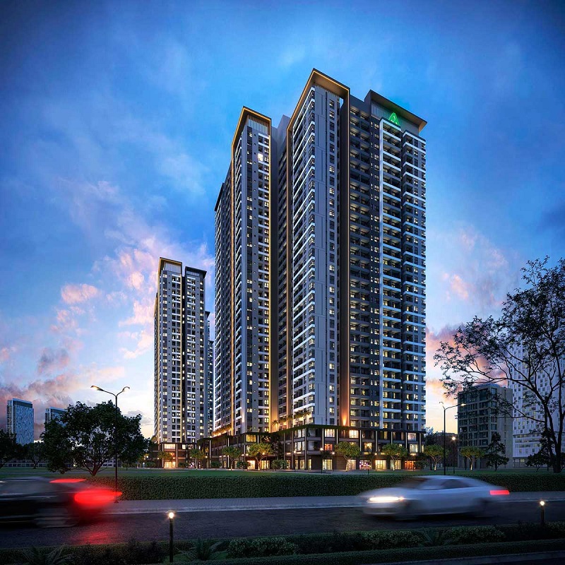 Phối cảnh dự án TT Avio Bình Dương