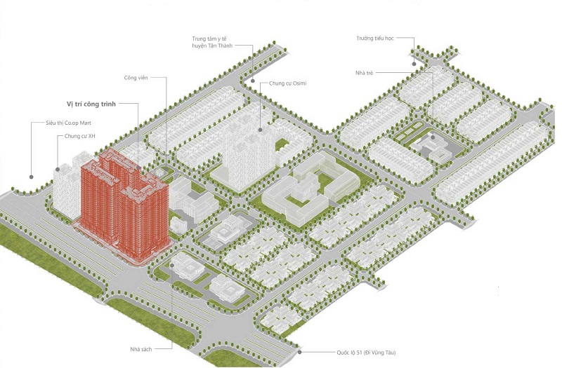 Mặt bằng chi tiết Khu đô thị mới Phú Mỹ
