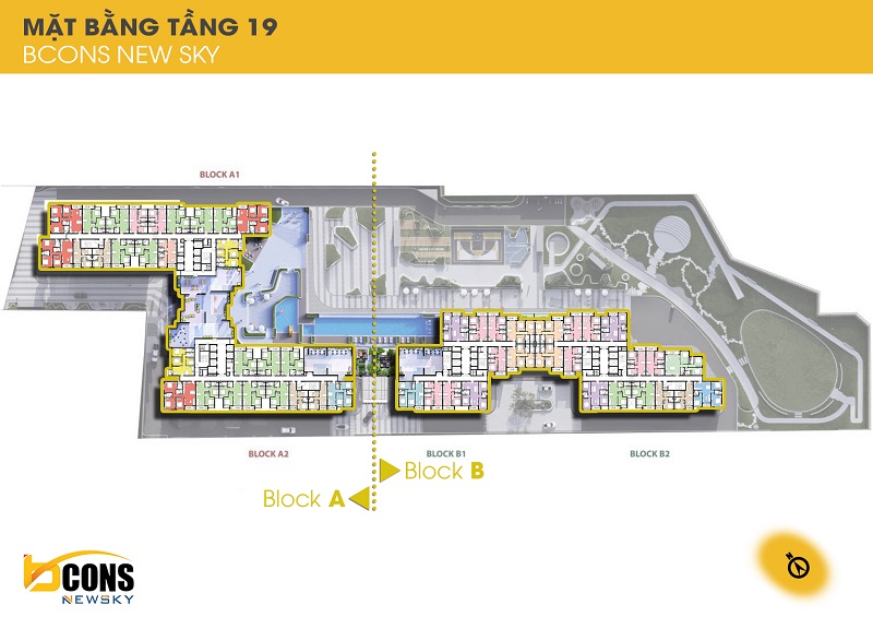 Mặt bằng tầng 19 