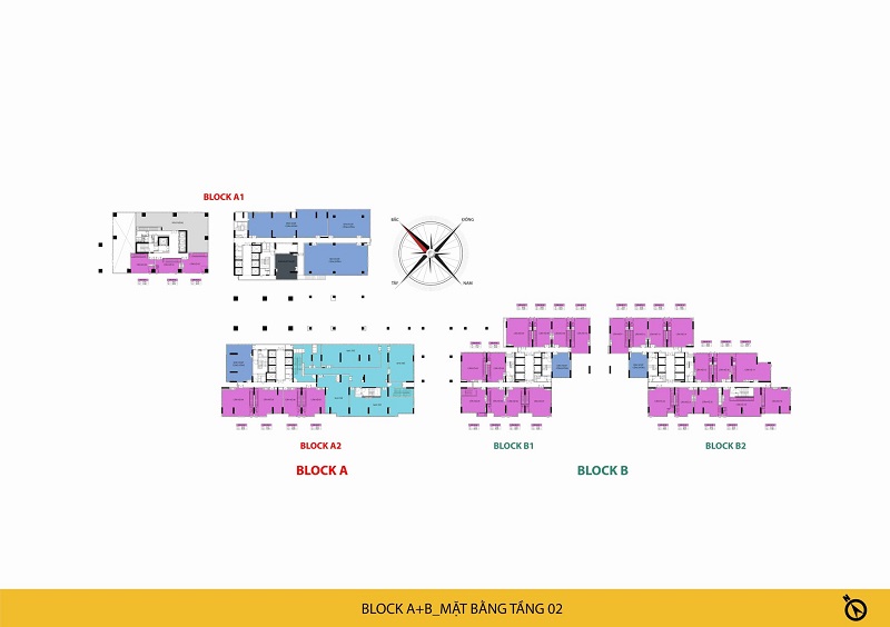 Mặt bằng tầng 2