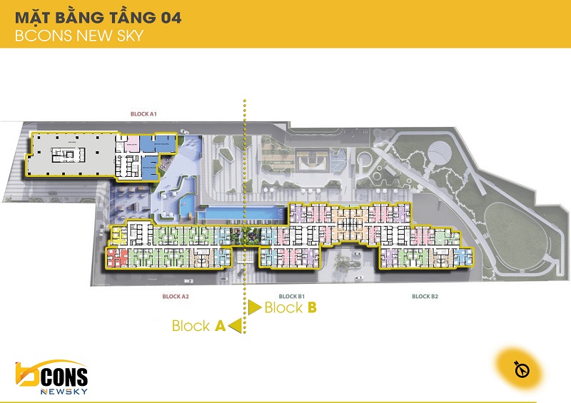 Mặt bằng tầng 4 