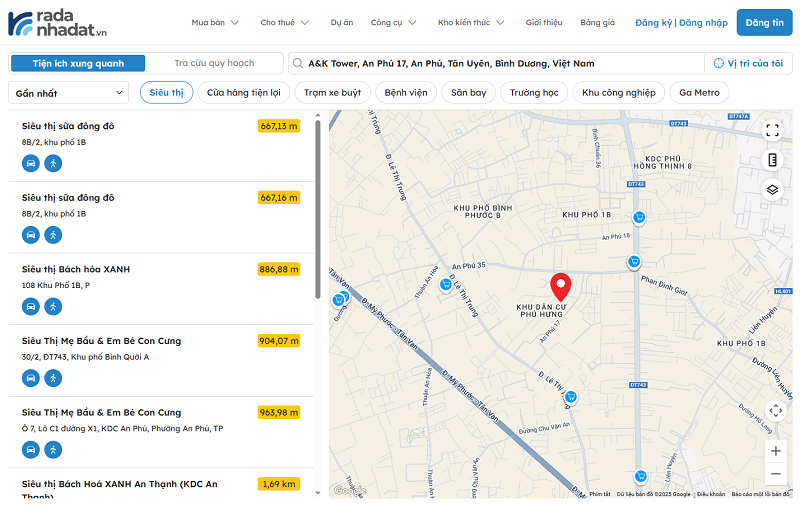 review dự án A&K Tower Bình Dương