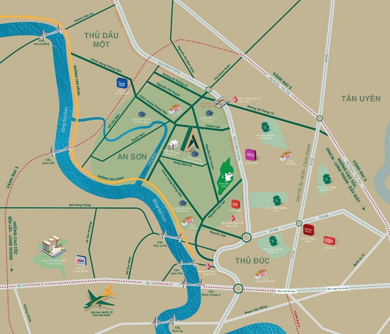 The Emerald Garden View Bình Dương