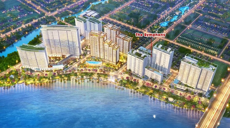 Vị trí khu căn hộ The Symphony Phú Mỹ Hưng