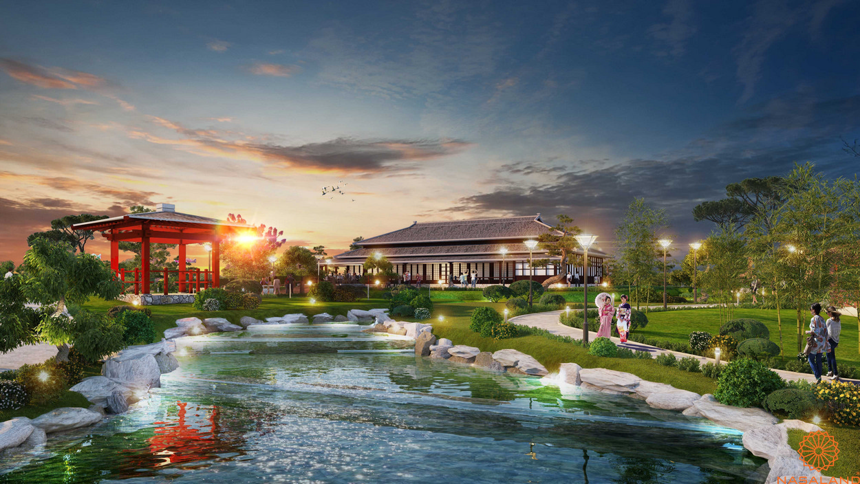 Vườn Nhật Rộng 6.800 m2 Nội Khu Origami Vinhomes Grand Park