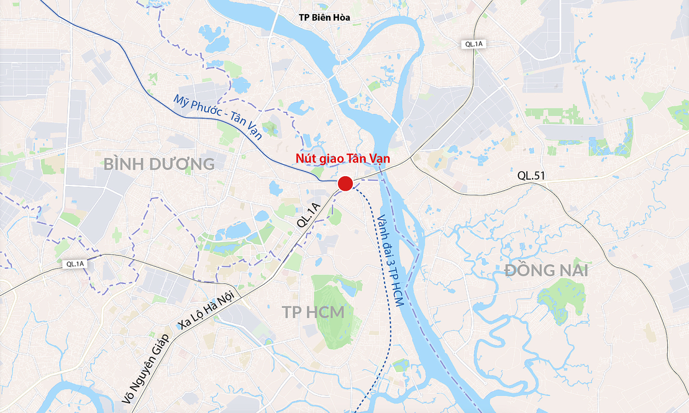 nút giao tân vạn 2026