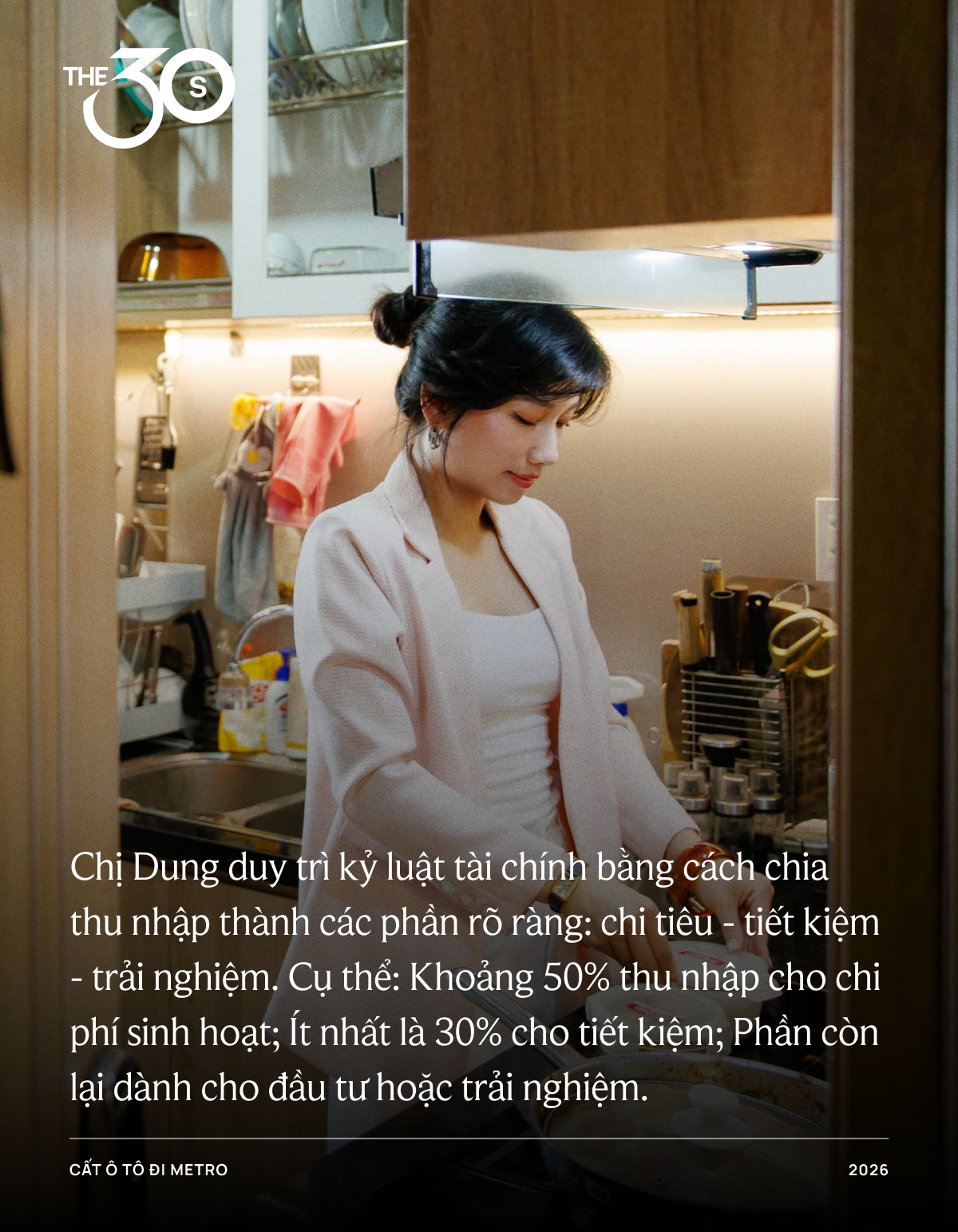 Cất ô tô đi metro, “chị Dung” ở TP.HCM tiết kiệm 52 triệu một năm: Mua vàng, ăn sang cũng thấy an tâm hẳn - áº¢nh 13.