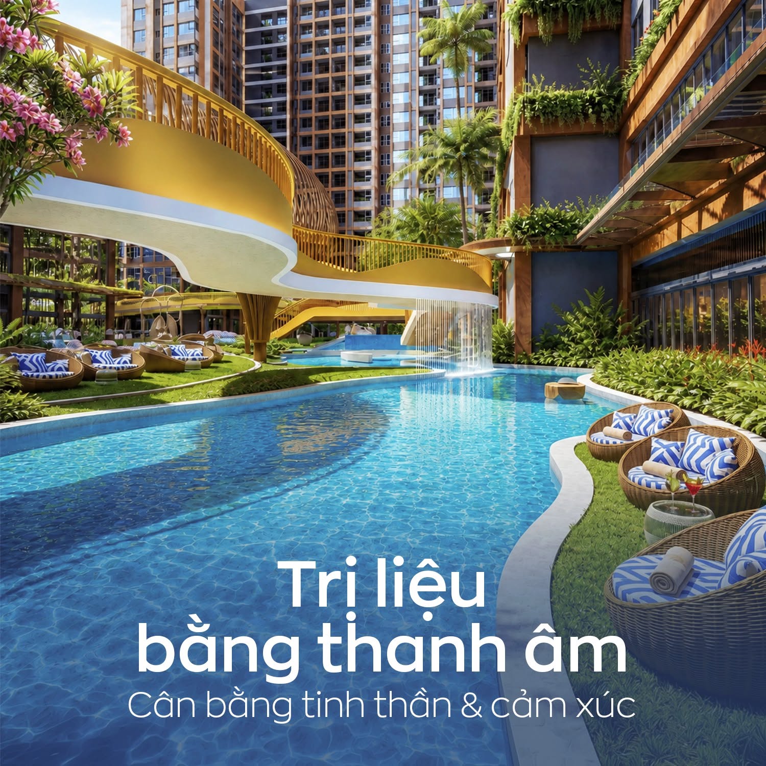 May be an image of text that says 'VS Tri liệu bằng thanh âm Cân bằng tinh thần & cảm xúc'
